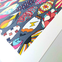 Surfboards Art Print