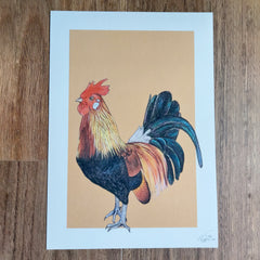Rooster Art Print