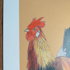 Rooster Art Print