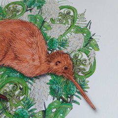 Penny + Lesh Collab Collection, Penny+Lesh Collab, art prints, Penny Royal Design, birds, kiwi