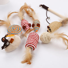 Best-Selling Cat Interactive Toy Set (Multiple Items)