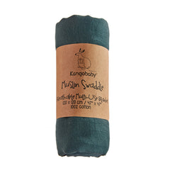 Cotton Retro Solid Color Muslim Baby Wrap