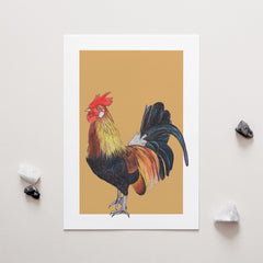 Rooster Art Print