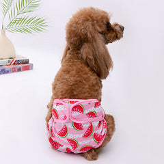 Amazon Tropical Fruit Dog Diapers for Pets