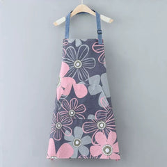 Contemporary Cotton Canvas Sunflower Apron