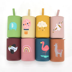 SpillProof Silicone Sippy Cup for Toddlers