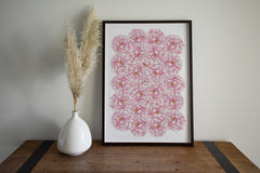 Pink Peonies Art Print